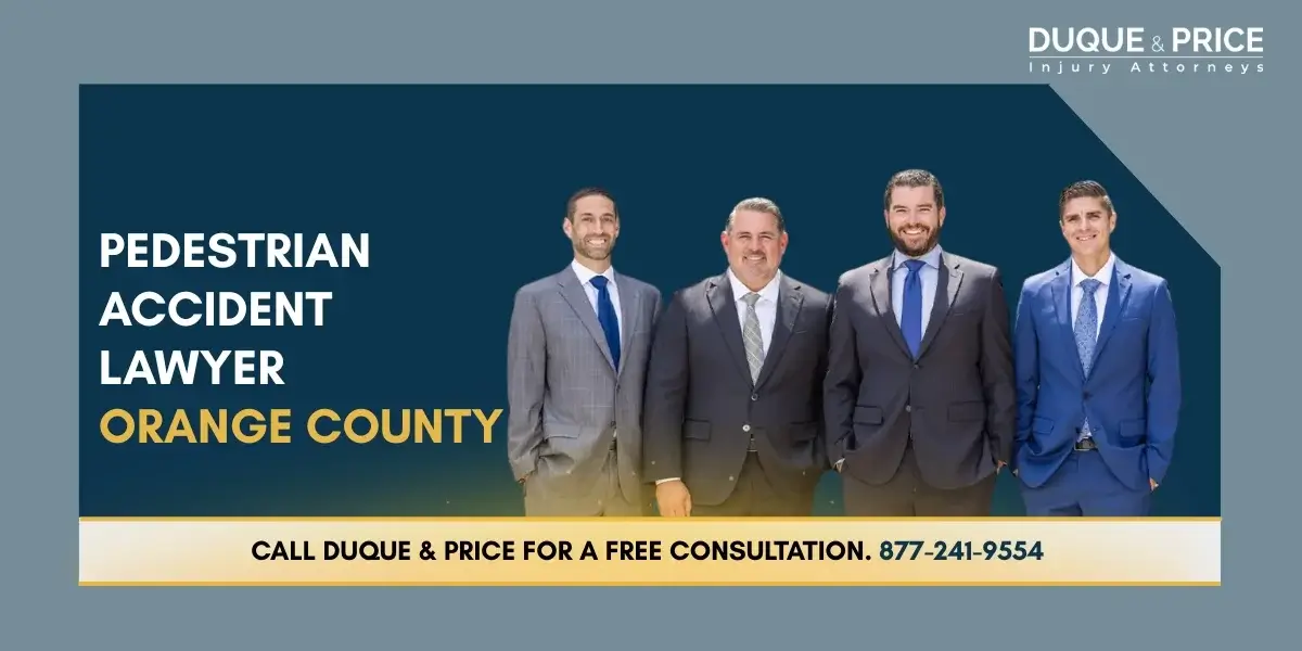 Skilled Orange County Pedestrian Accident Lawyer