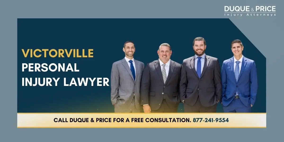 Trusted Personal Injury Attorney in Victorville, CA