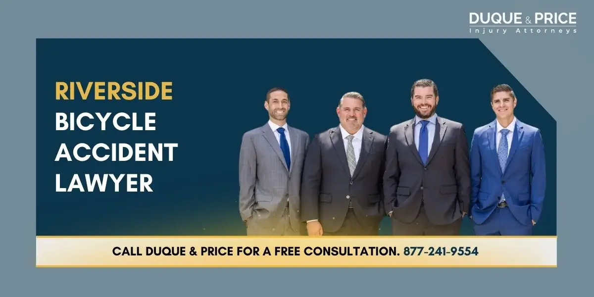 Trusted Riverside Bicycle Accident Lawyer