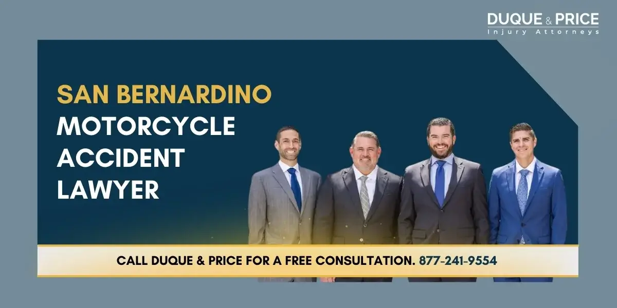 Trusted San Bernardino Motorcycle Accident Lawyer