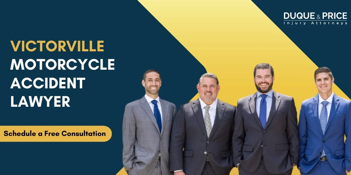 Experienced Victorville Motorcycle Accident Lawyer