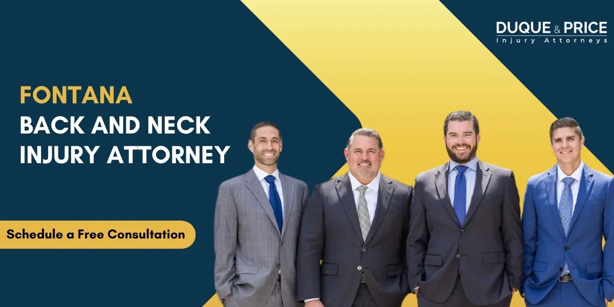 Trusted Fontana Back and Neck Injury Attorney Trusted Fontana Back and Neck Injury Attorney