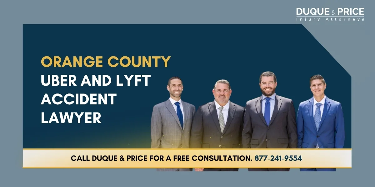 Trusted Orange County Uber and Lyft Accident Lawyer