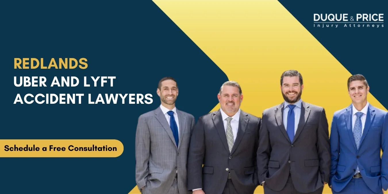 Trusted Redlands Uber and Lyft Accident Lawyers